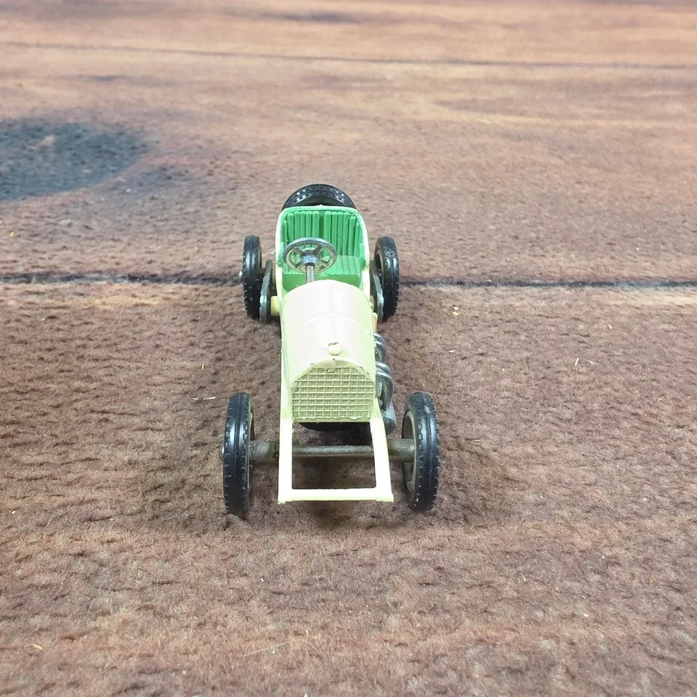 Matchbox Models of Yesteryear No 10 1908 GP Mercedes Cream Good Original Box